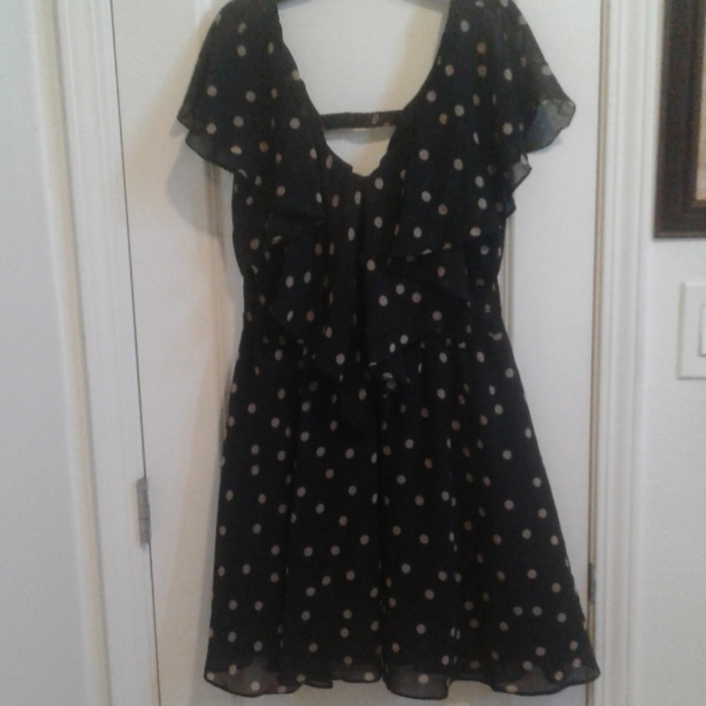 Foreign Exchange Polka Dot Dress